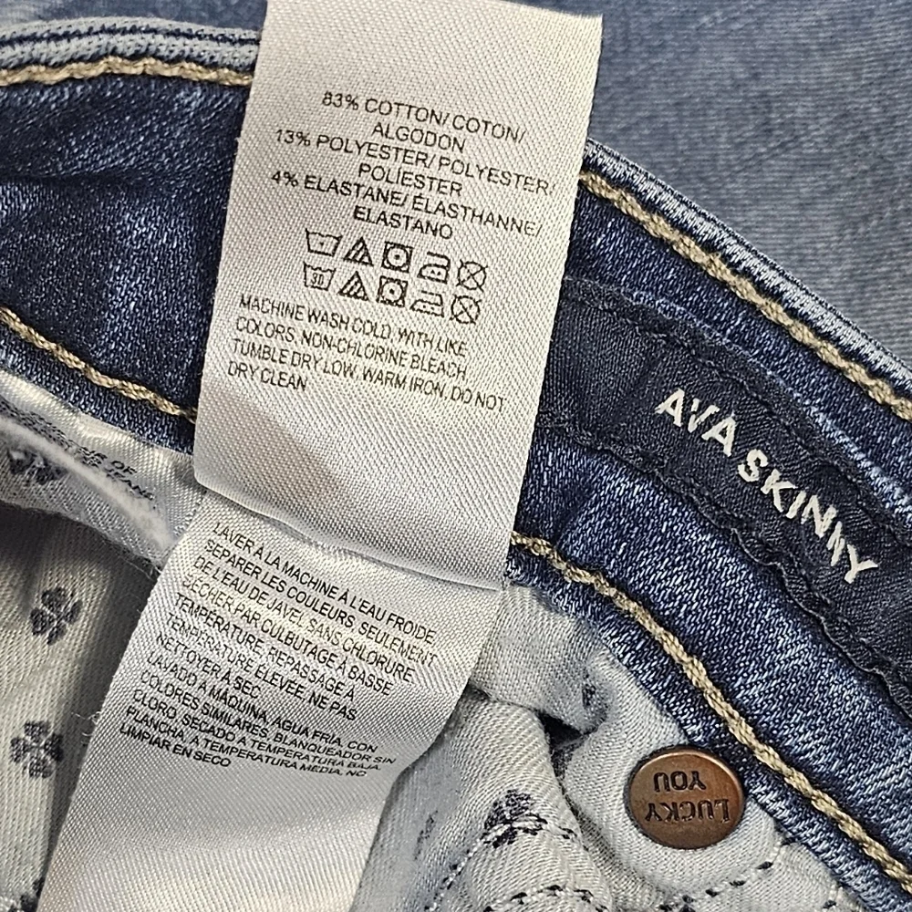 LUCKY BRAND | AVA SKINNY MID-RISE JEGGINGS \\ SIZE 6 WOMENS